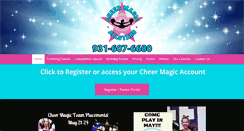 Desktop Screenshot of cheermagicallstars1.com